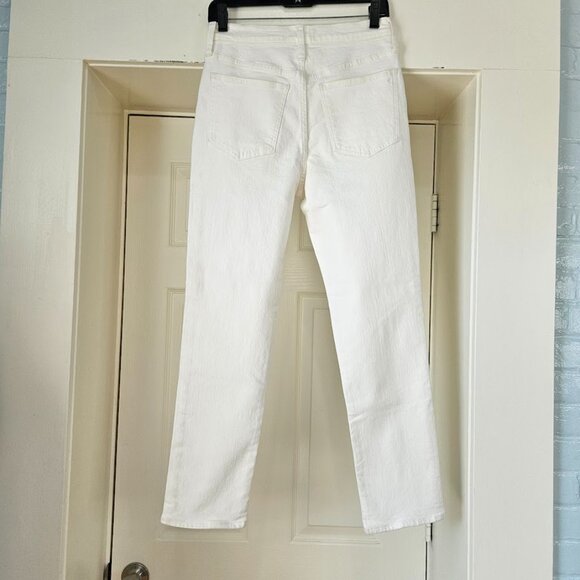 Madewell Mom Perfect Vintage High Waisted Tile White Tapered Leg Jeans New 26 - Picture 8 of 13